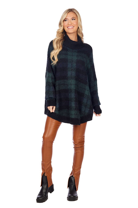 Carla Plaid Sweater