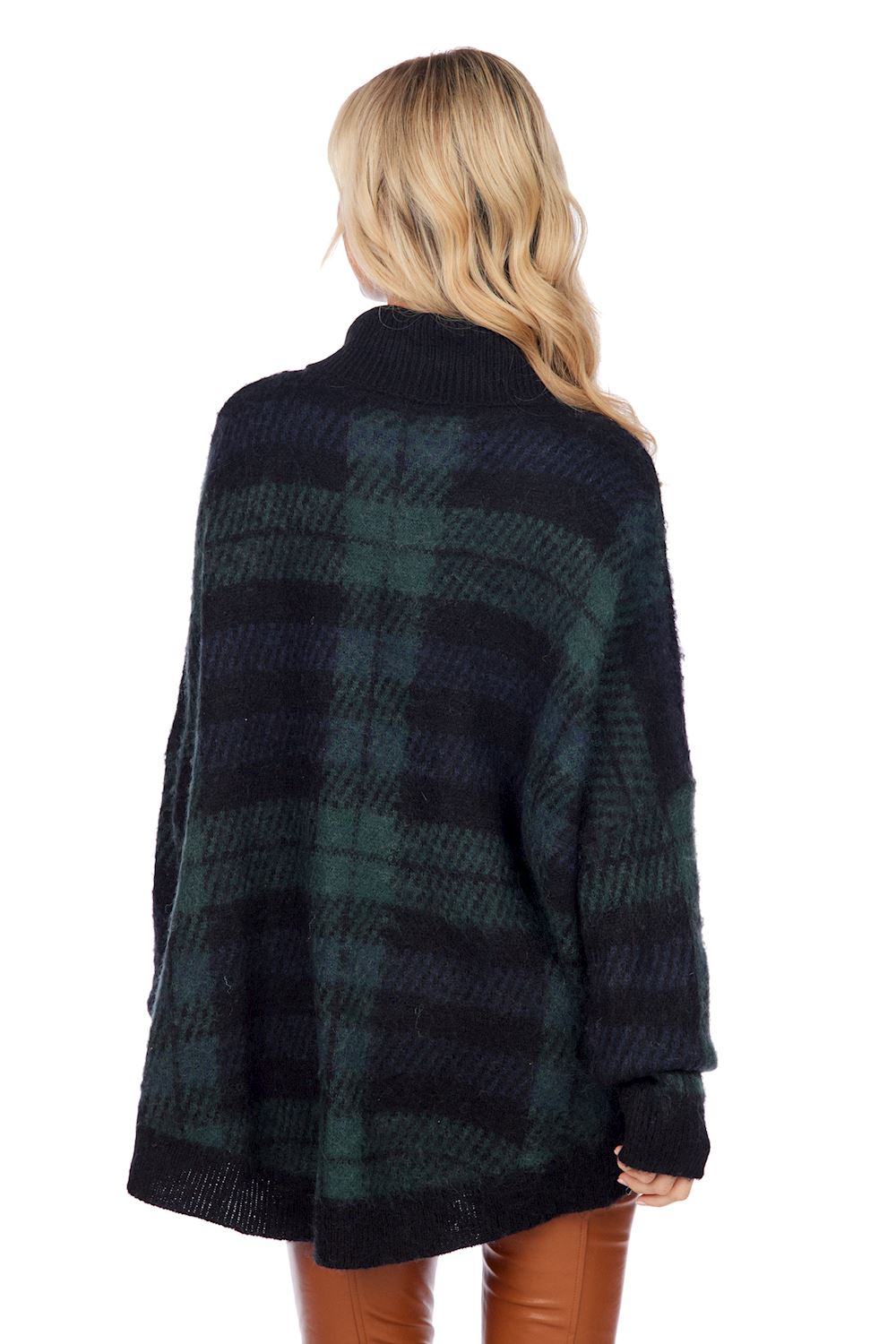 Carla Plaid Sweater