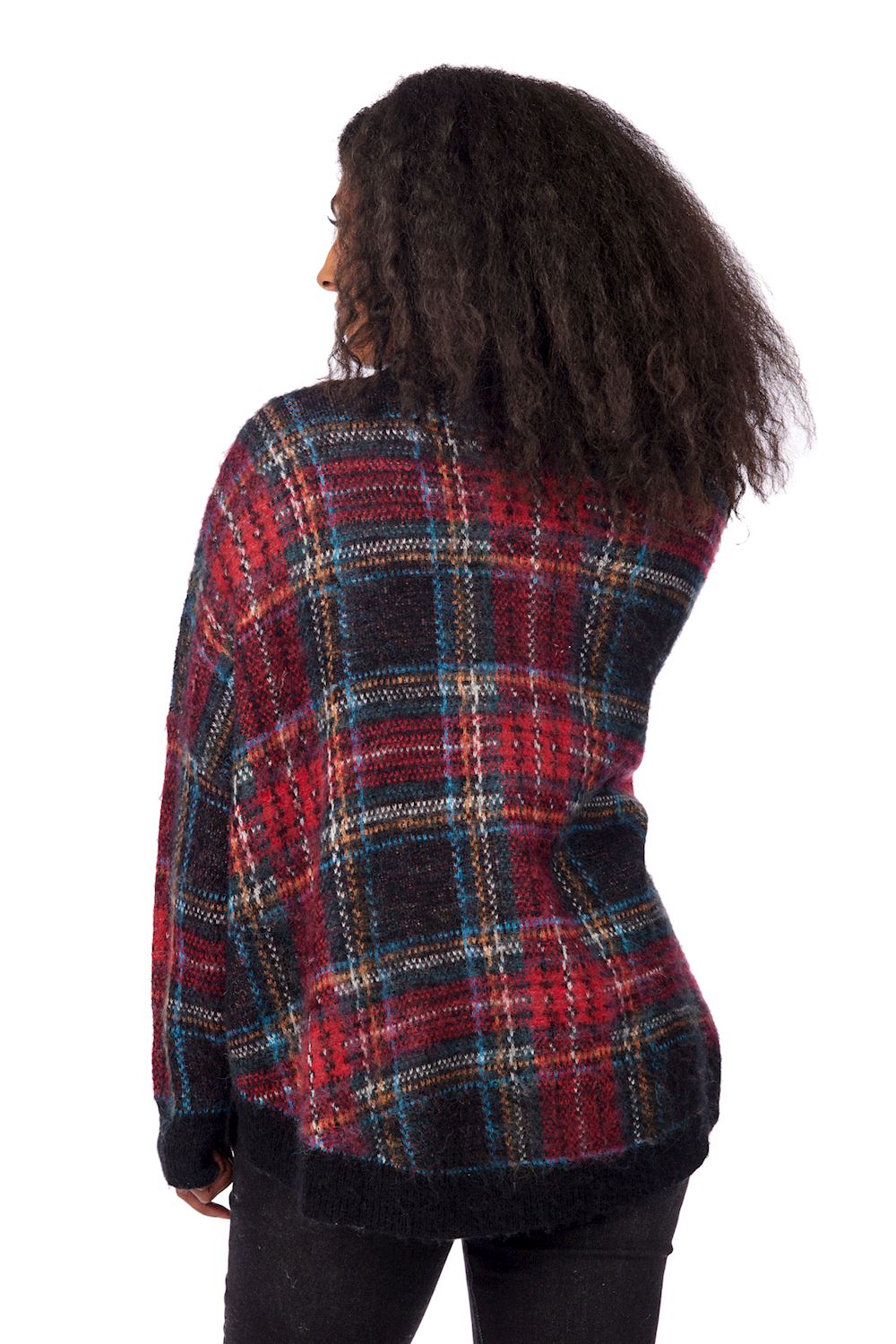 Carla Plaid Sweater