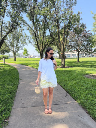 Lace & Lounge Tee