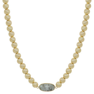 Frill Labradorite Necklace