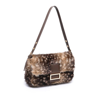 Beverly Faux Fur Shoulder Bag