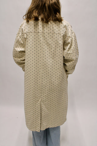 City Girl Polka Dot Trench