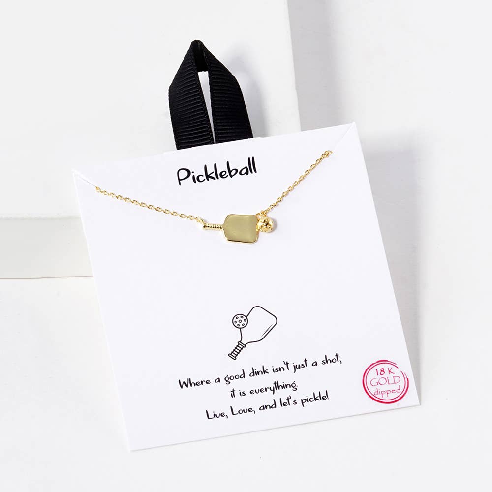 Pickleball  Necklace