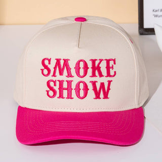 SMOKE SHOW Embroidered Baseball Cap