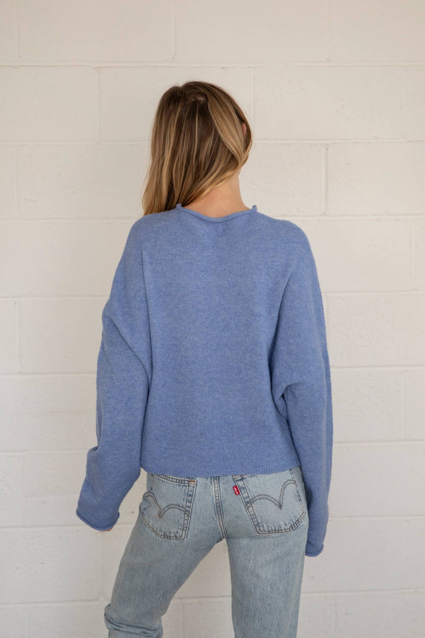 Abby Rose Dusty Blue Piper Cardigan *Preorder Ships 10/30