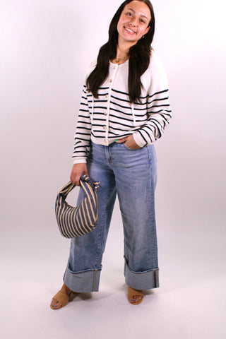 Annalora Button Up Hoodie