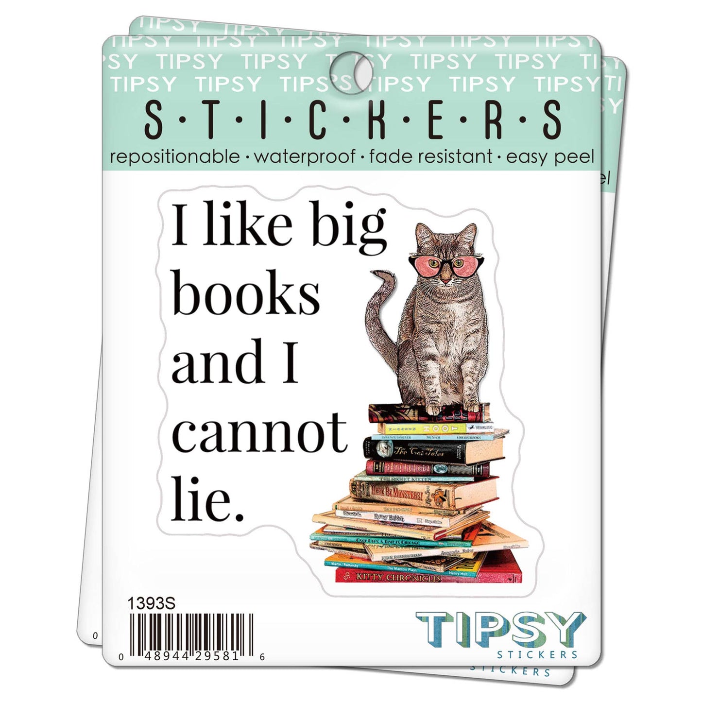 Sticker - I like big books