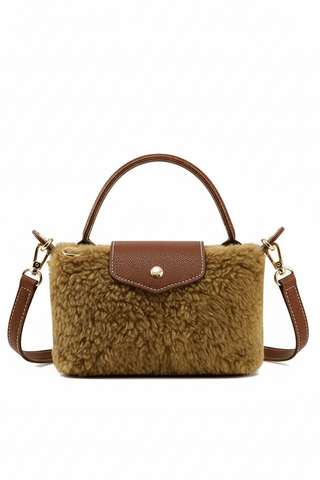 Shearling Mini Crossbody Bag