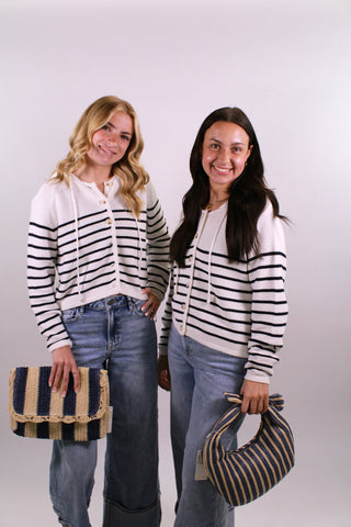 Annalora Button Up Hoodie