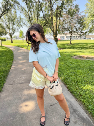 Lace & Lounge Tee