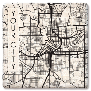 NKC street map coaster