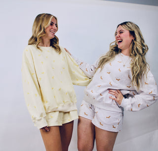 Going Bananas Round Neck Pullover