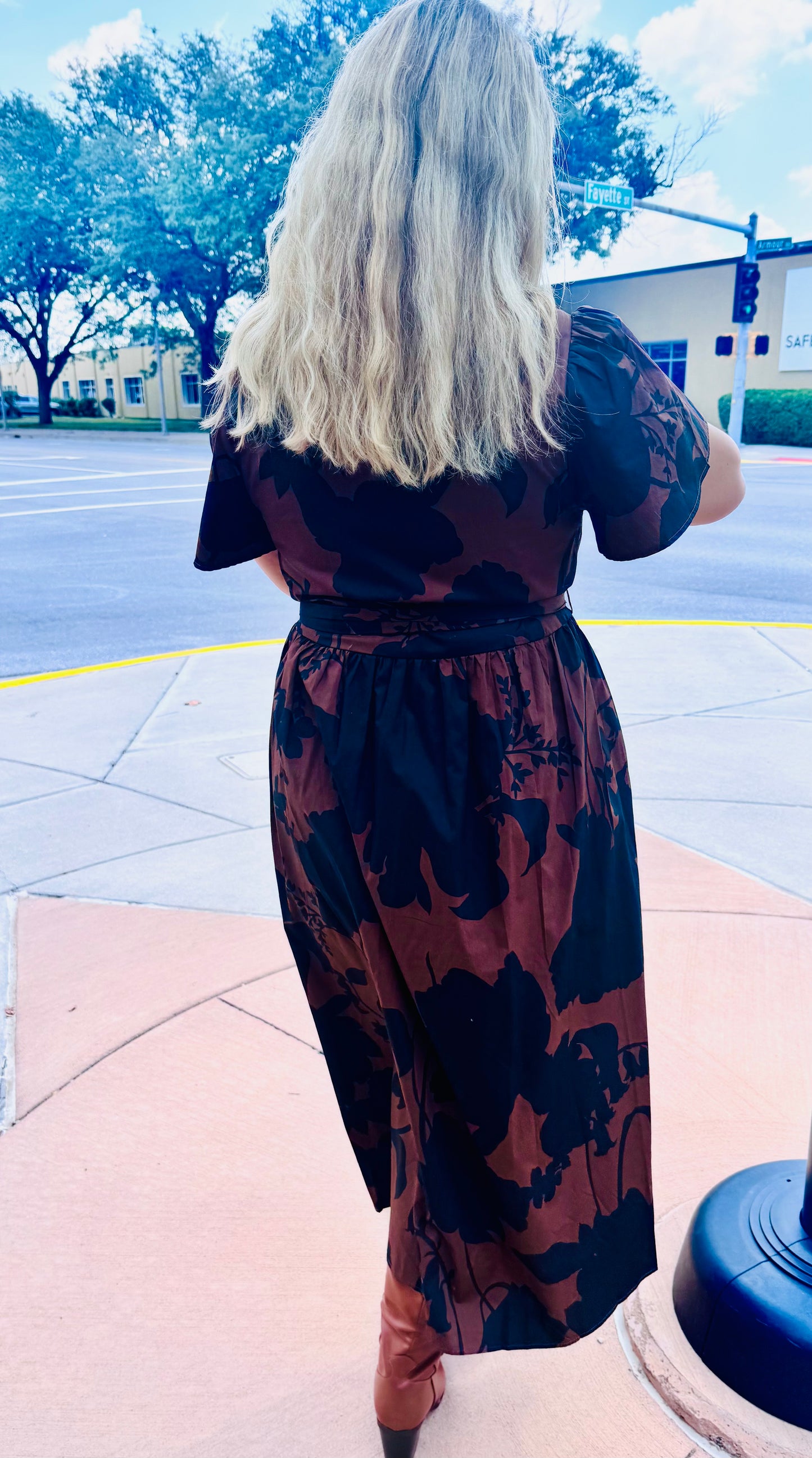 Somerton Floral Midi Dress