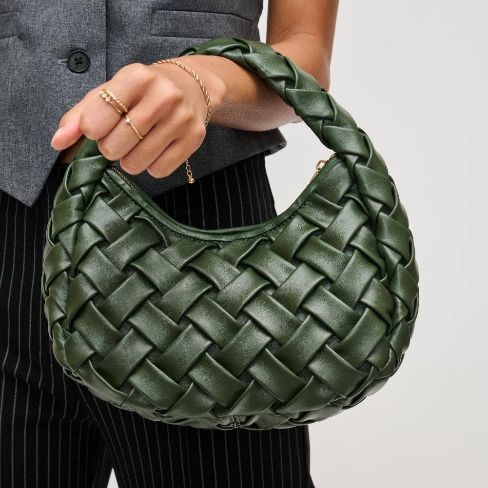 Noreen Woven Clutch