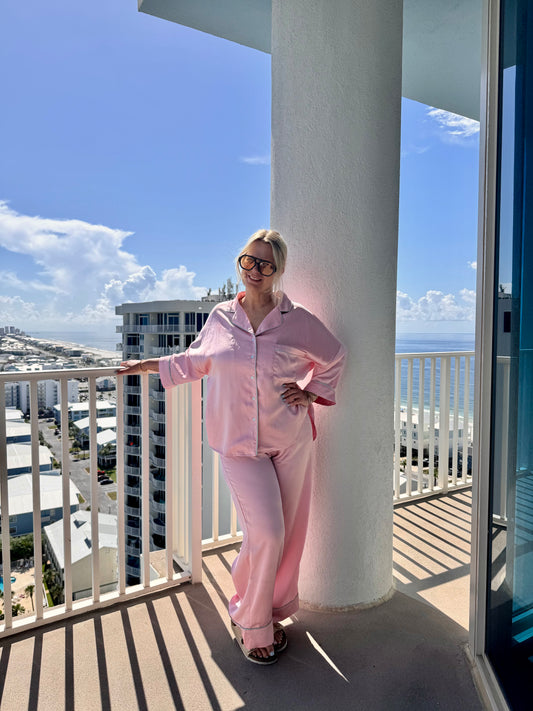 Satin Pajama Set