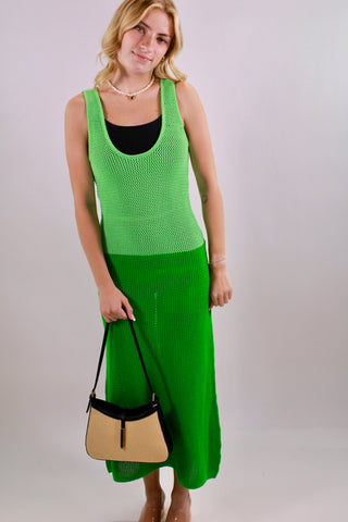 Lola Crochet Block Dress