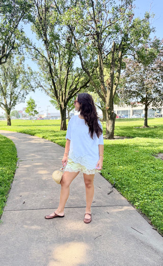 Lace & Lounge Tee