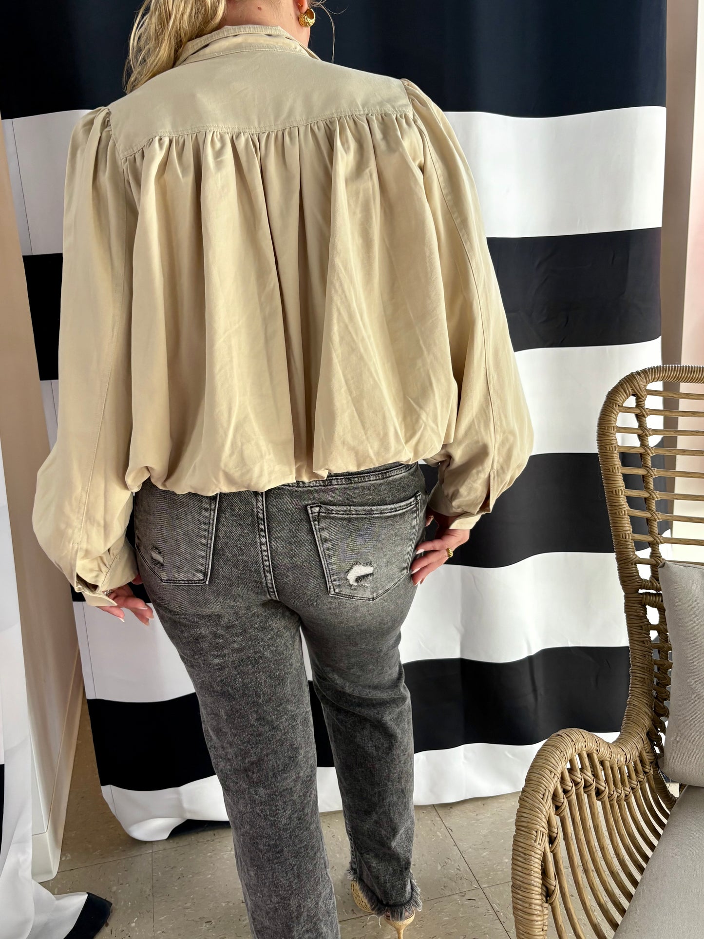 Beren Balloon Trench Jacket
