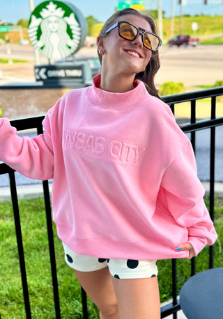 KC Summer Mock Neck