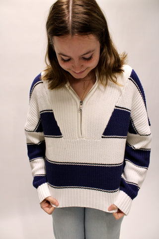The Sloane 1/4 Zip Sweater