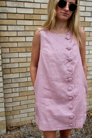 Isla Linen Mini Dress