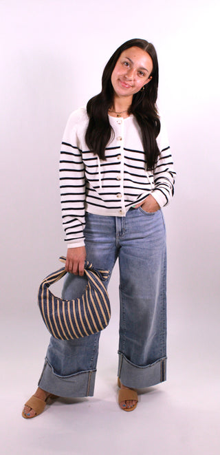 Annalora Button Up Hoodie