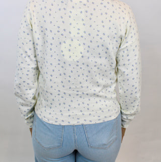 Eloise Floral Sweater Cardigan
