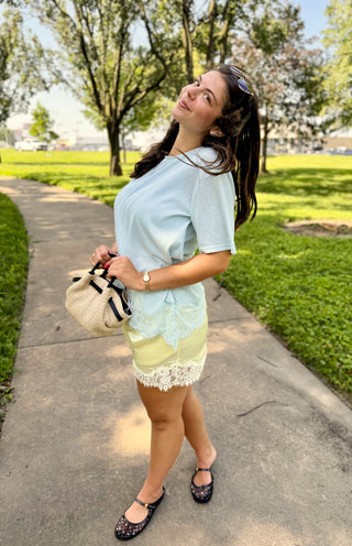 Lace & Lounge Tee