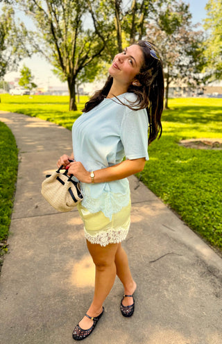 Lace & Lounge Tee