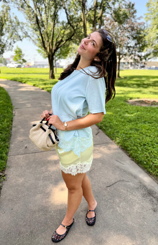Lace & Lounge Tee
