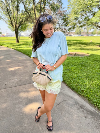 Lace & Lounge Tee