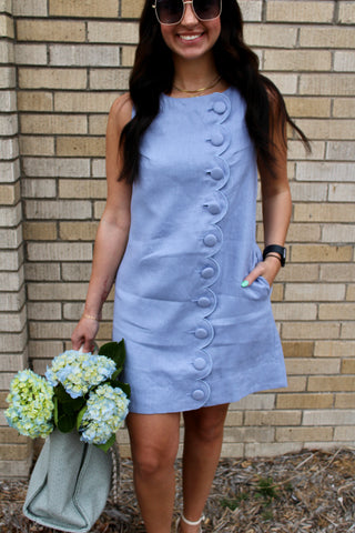 Isla Linen Mini Dress