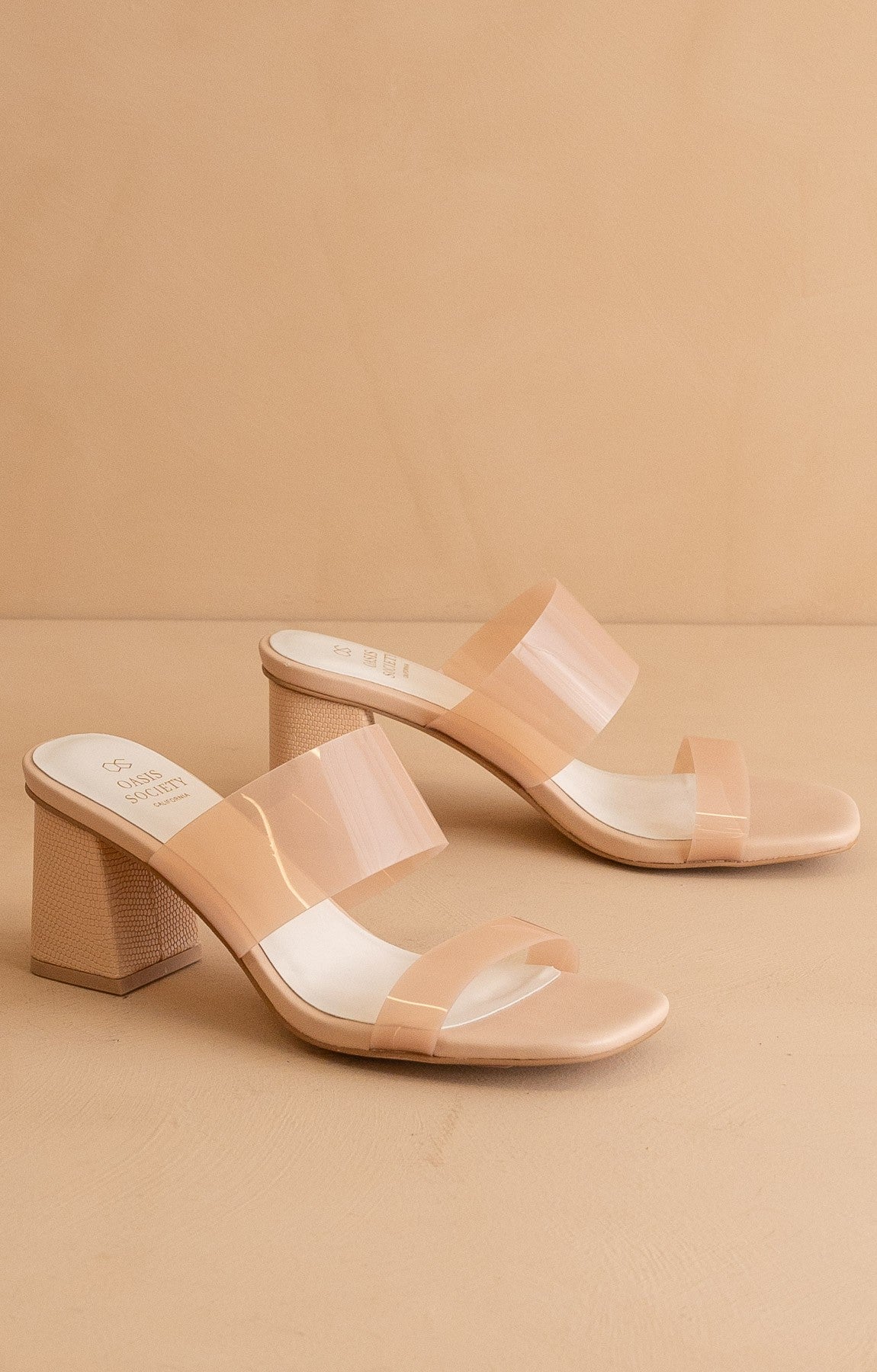 The Bagan - Transparent Sandal Heels