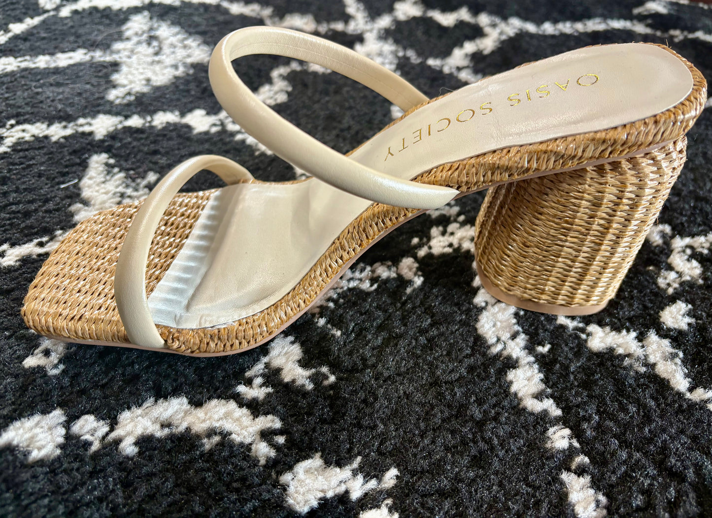 The Margaret - Rattan Heels