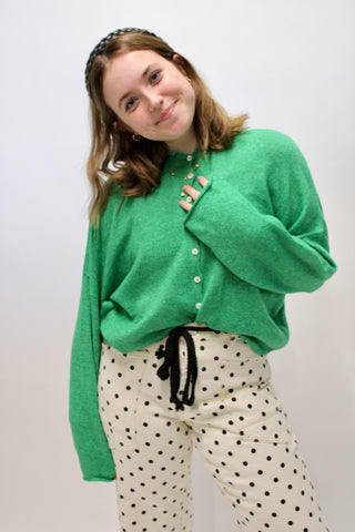 Abby Rose Kelly Green Piper Cardigan