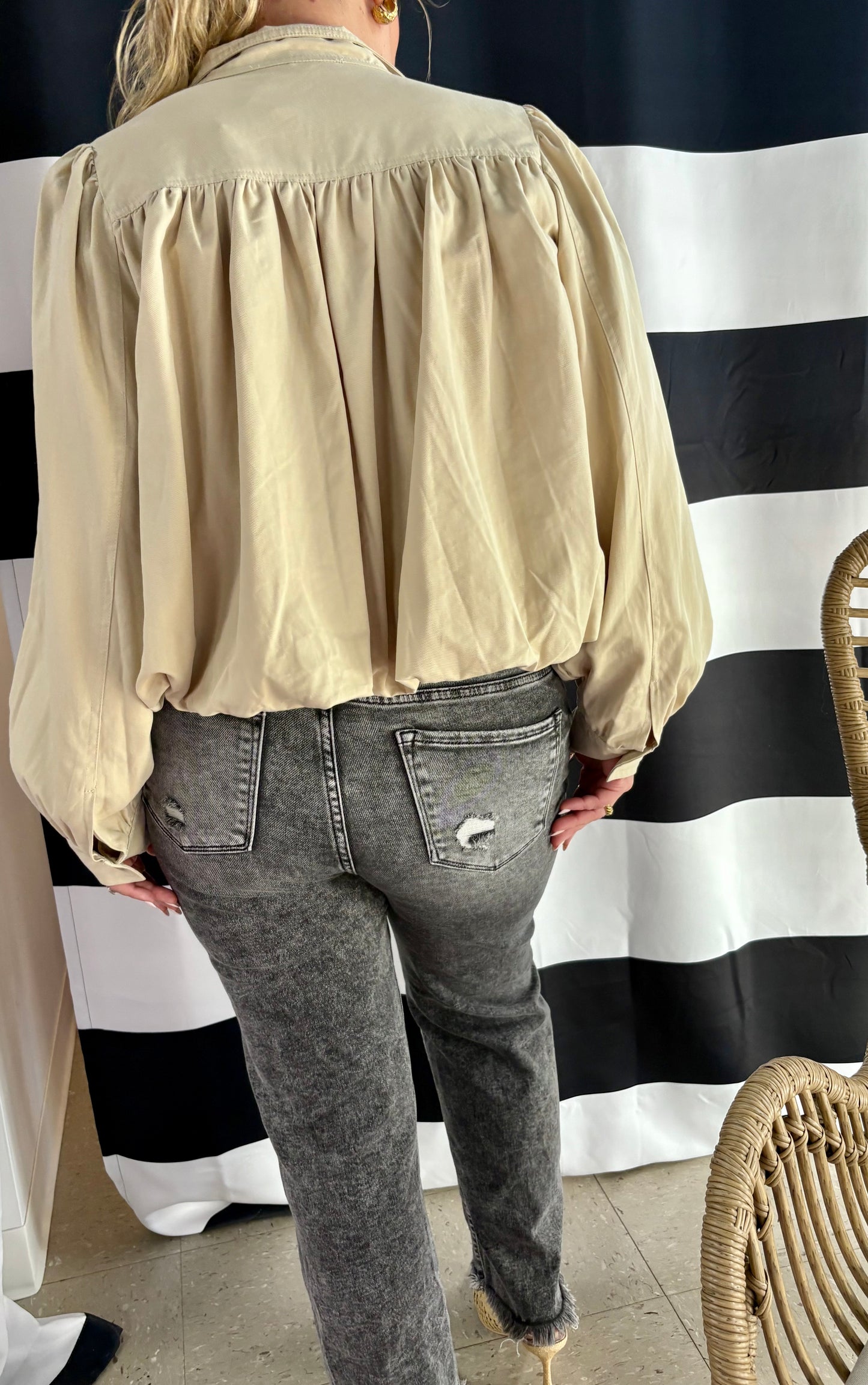 Beren Balloon Trench Jacket