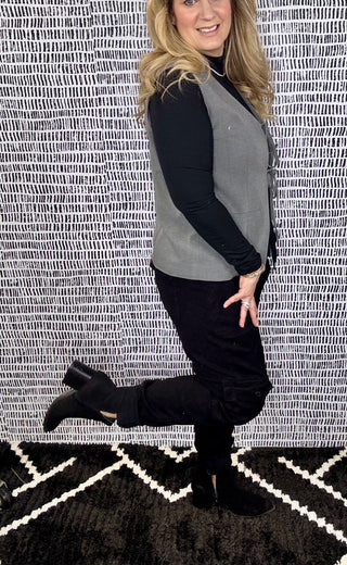 Judy Blue HW Cargo Cuffed Jogger