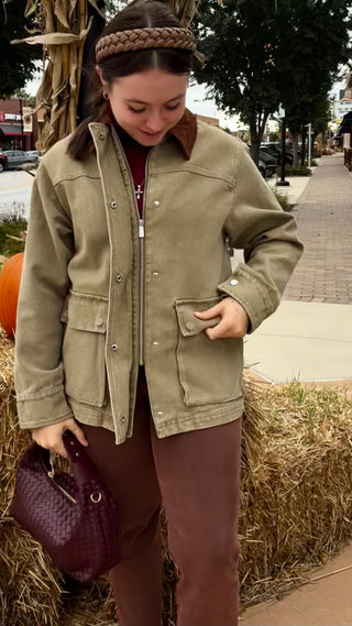 Vienna Vintage Washed Barn Jacket