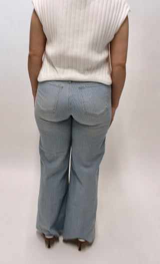Dear John Fiona Railroad Stripe Jeans