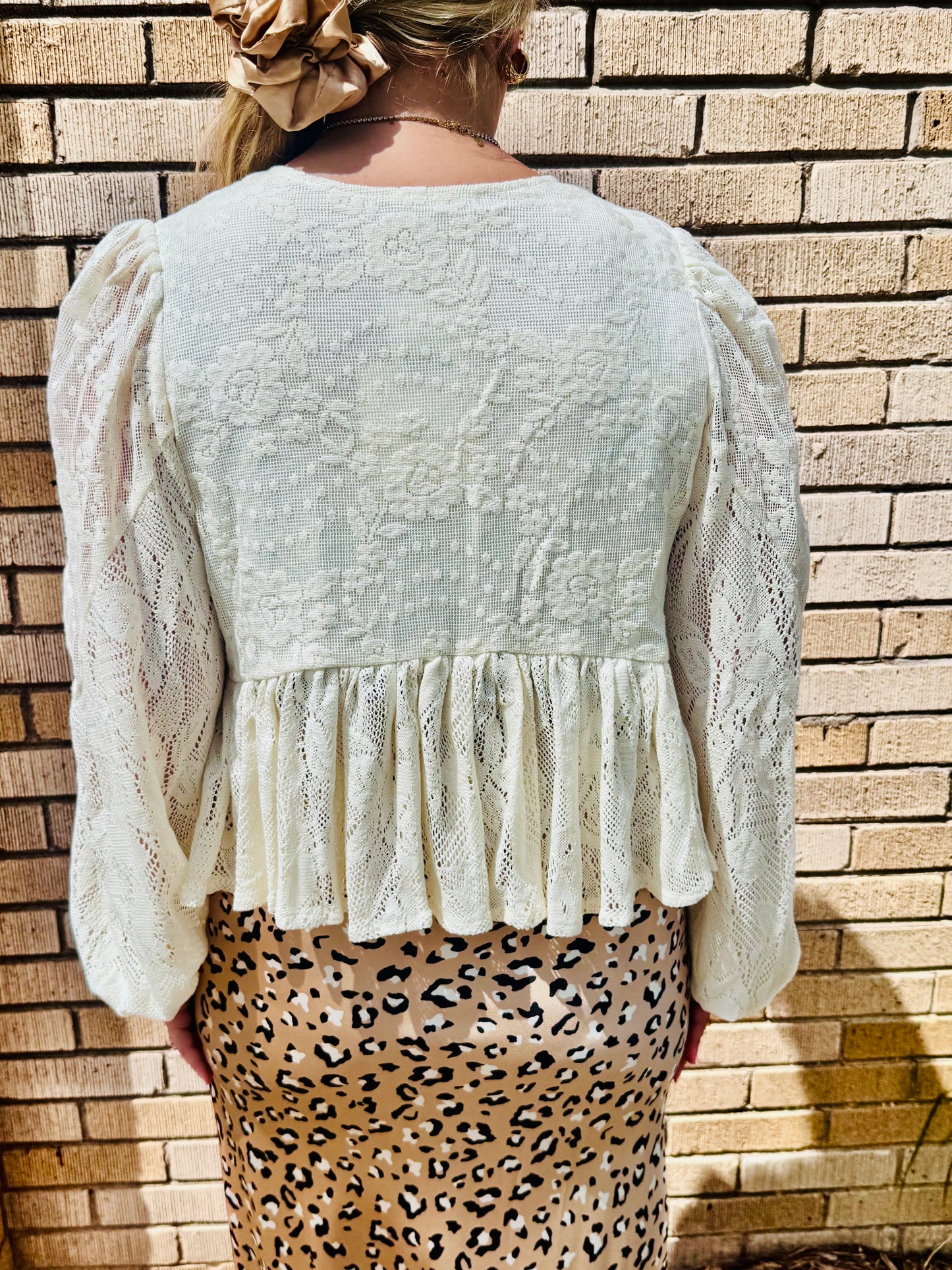Laker Lace Babydoll Top
