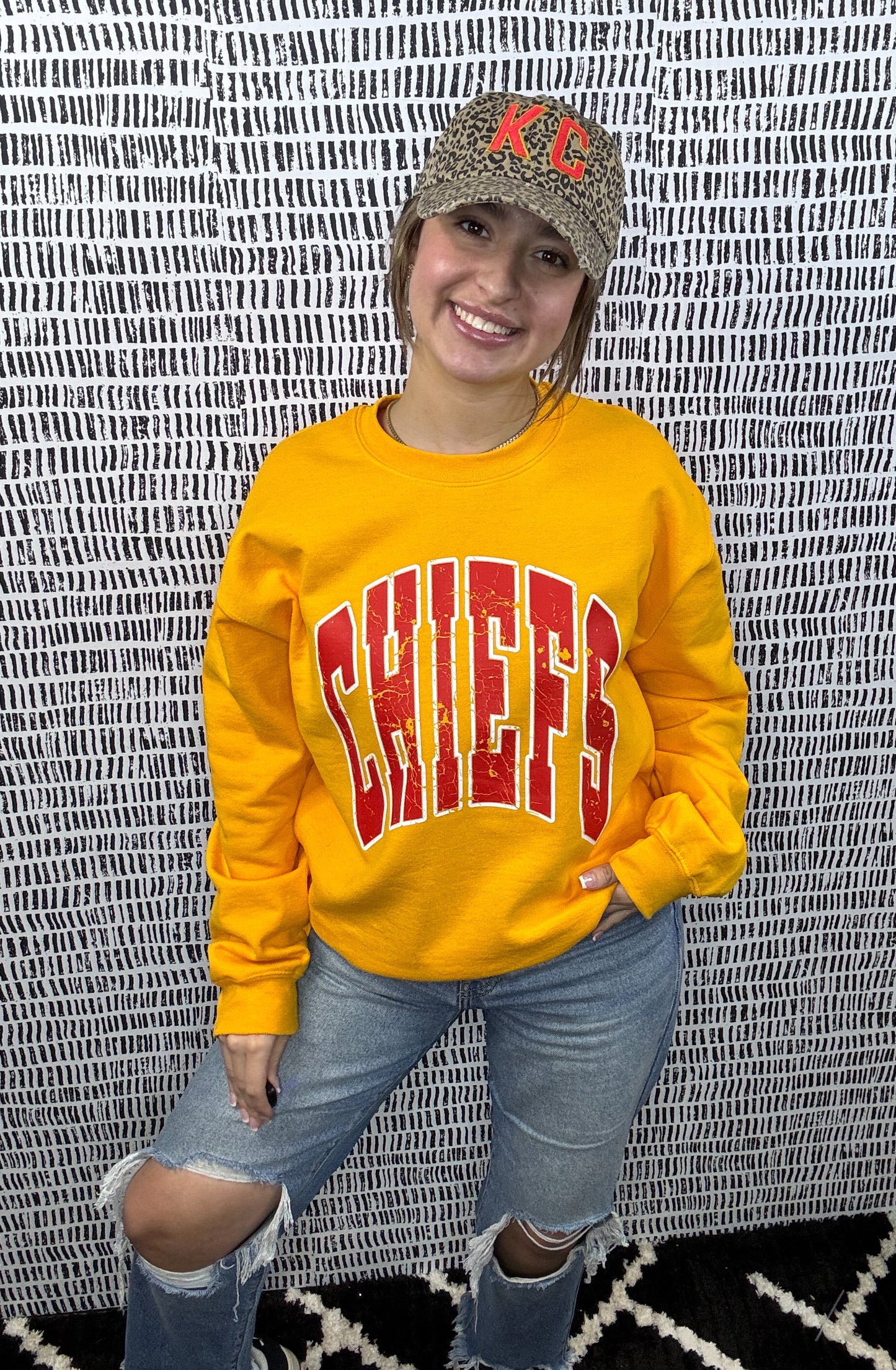 Chiefs Large Font Sweatshirt