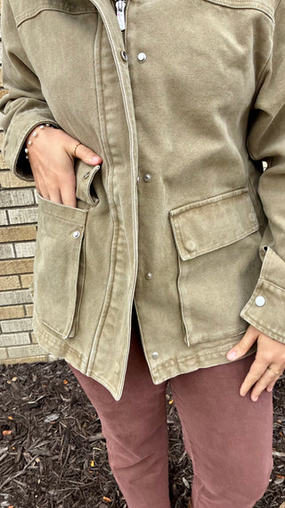 Vienna Vintage Washed Barn Jacket