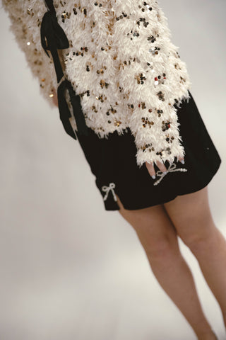 Delaney Shaggy Textured Cardigan