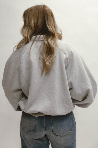 Piper Snap Button Collared Sweatshirt