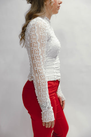 Maison Rouge Lace Top