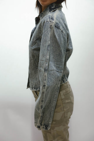 Bluebell Barrel Sleeve Denim