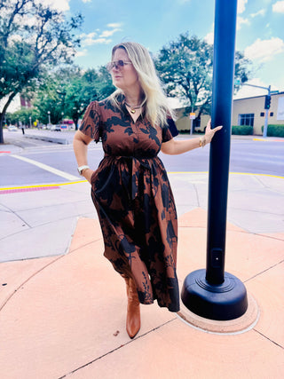 Somerton Floral Midi Dress