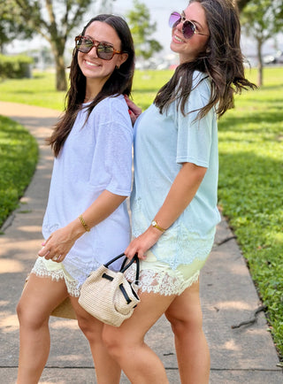 Lace & Lounge Tee