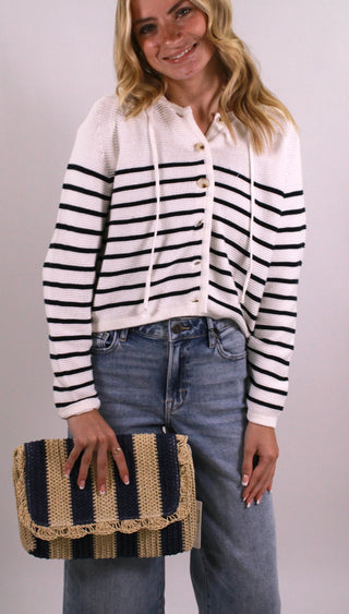 Annalora Button Up Hoodie